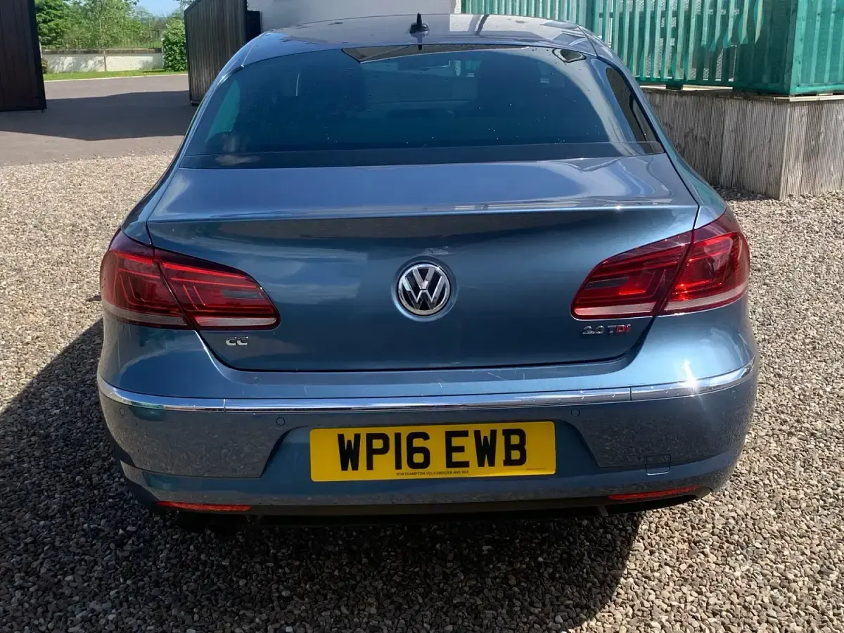 Used VW CC GT 2016 Blue Sedan