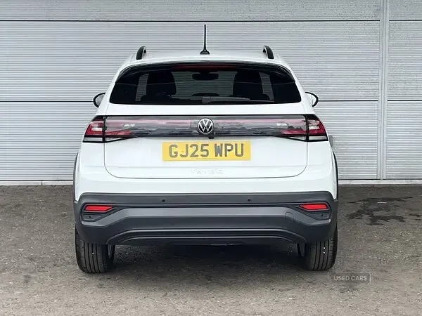 New VW Taigo Match 95 HP (69 kW) 2025 White SUV