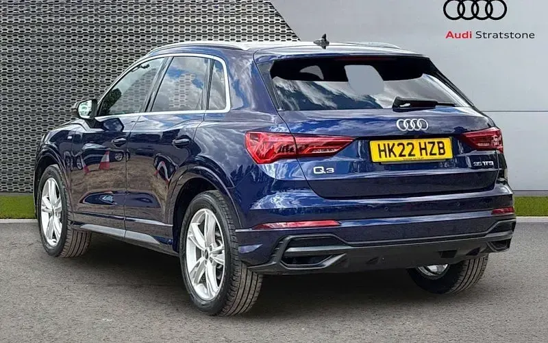 Used Audi Q3 S-Line 150 HP (110 kW) 2022 Blue SUV