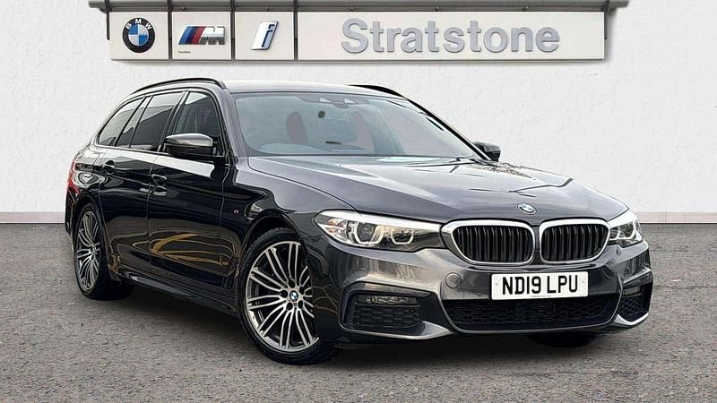 Grey Used 2019 BMW 530 M Sport Estate | £20,795 (Fair price) - Image 1/3
