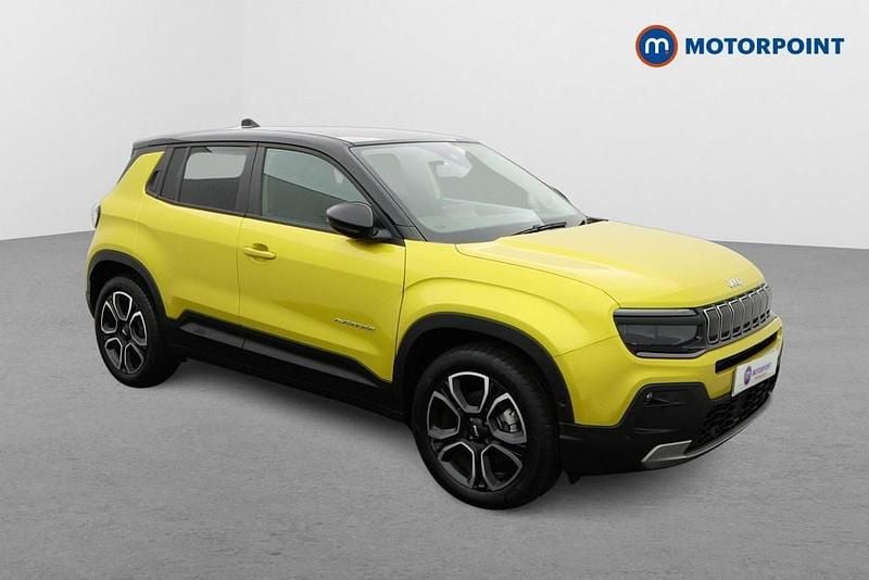Yellow/black Used 2024 Jeep Avenger EV Summit SUV | £18,049 (Fair price) - Image 1/4