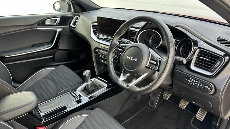 Used Kia Ceed GT-Line 158 HP (116 kW) 2022 Red Hatchback