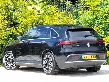 Used Mercedes EQC400 AMG Line Premium 300 kW (408 HP) 2023 Black SUV