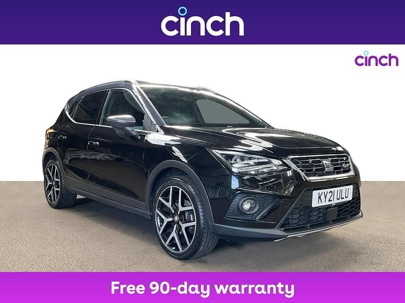 Black Used 2021 Seat Arona FR Sport SUV | £13,789 (Fair price) - Image 1/3