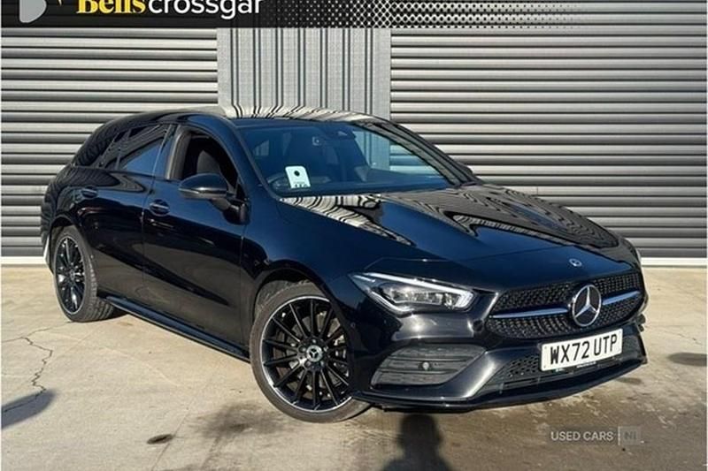 Used Mercedes CLA250e AMG Line Premium Plus 2022 Black Sedan