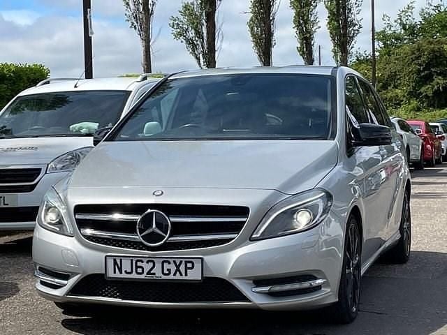 Used Mercedes B180 Sport 122 HP (89 kW) 2012 Silver MPV