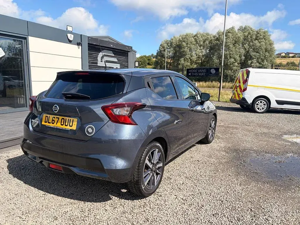 Used Nissan Micra N-Connecta 90 HP (66 kW) 2017 Grey Hatchback