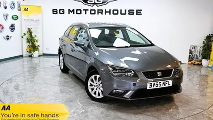 Grey Used 2015 Seat Leon SE Estate | £4,495 (Fair price)