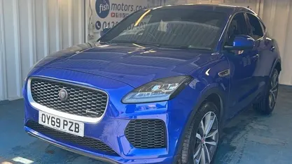 Used Jaguar E-Pace R-Dynamic 241 HP (177 kW) 2019 Blue SUV