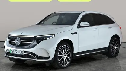 White Used 2022 Mercedes EQC400 AMG line SUV | £24,707 (Super price)