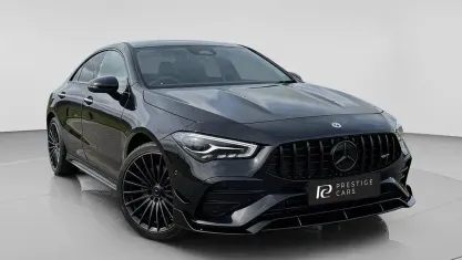 Used Mercedes CLA200 AMG line 163 HP (119 kW) 2024 Black Coupe