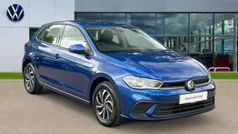 Reef blue metallic Used 2022 VW Polo Life Hatchback | £16,632 (Fair price)