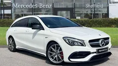 White Used 2019 Mercedes CLA45 AMG Edition Estate | £25,985 (Super price)