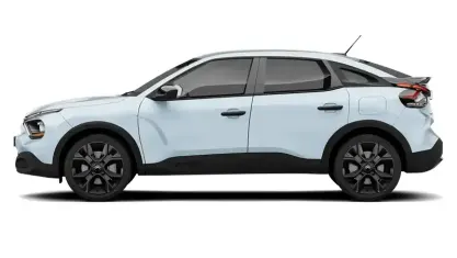 Käytetty Citroën e-C4 Shine 100 kW (136 HP) 2023 Sininen Viistoperä
