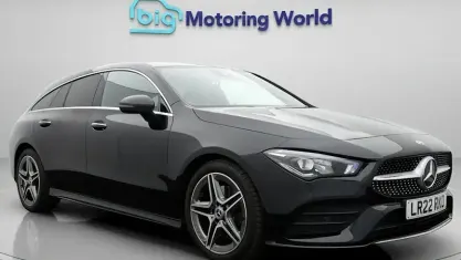 Used Mercedes CLA200 AMG Line Premium 163 HP (119 kW) 2022 Black Coupe