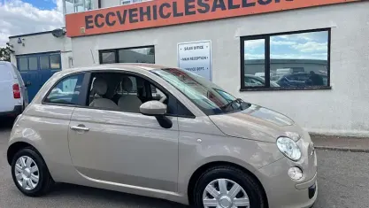 Usado Fiat 500 69 HP (50 kW) 2013 Bege Citadino