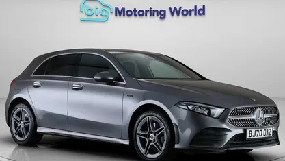 Used Mercedes A250 AMG line 259 HP (190 kW) 2020 Grey Hatchback