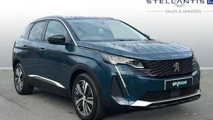 Blue Used 2022 Peugeot 3008 Allure Premium Estate | £13,479 (Good price)