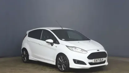 Used Ford Fiesta ST-Line 101 HP (74 kW) 2017 White Hatchback