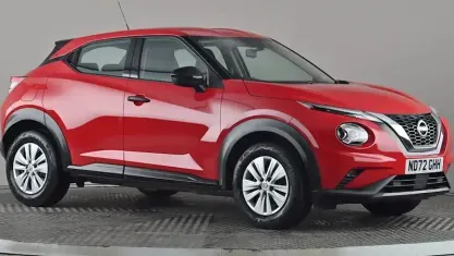 Used Nissan Juke Visia 114 HP (83 kW) 2022 Red SUV