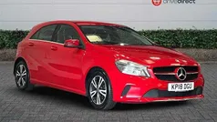 Metallic volcano red Used 2018 Mercedes A180 SE Hatchback | £9,650 (Good price)