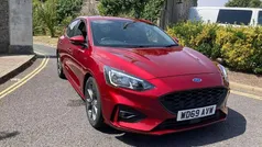 Red Used 2019 Ford Focus ST-Line Hatchback | £10,495 (Fair price)