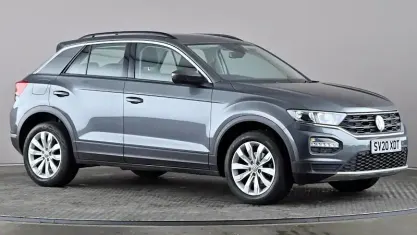 Usado VW T-Roc SE 116 CV (85 kW) 2020 Gris SUV