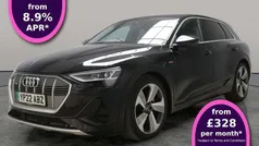 Black Used 2022 Audi e-tron S-Line SUV | £22,273 (Fair price)