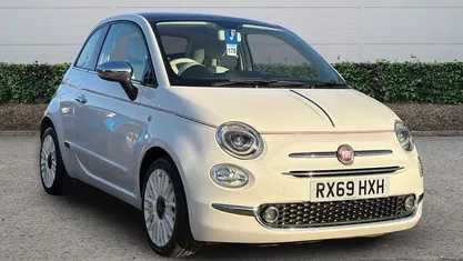 Used Fiat 500 Dolcevita 69 HP (50 kW) 2019 White Hatchback