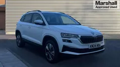 White Used 2024 Skoda Karoq SE Drive SUV | £21,990 (Good price)
