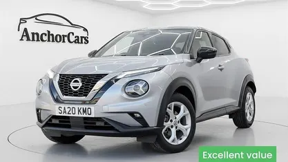 Silver Used 2020 Nissan Juke N-Connecta SUV | £8,995 (Good price)