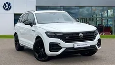 Pure white Used 2021 VW Touareg Black Edition SUV | £39,895 (Good price)