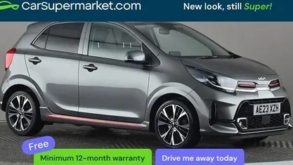 Begagnad Kia Picanto GT-Line 67 HK (49 kW) 2023 Grå Halvkombi