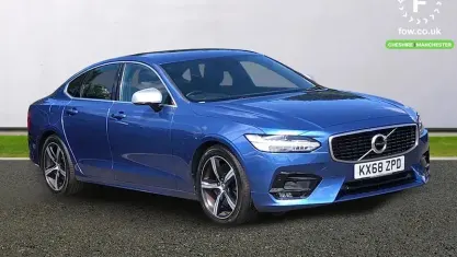 Used Volvo S90 R-Design 190 HP (139 kW) 2018 Blue Sedan