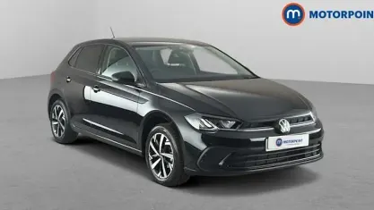 Used VW Polo Match 95 HP (69 kW) 2025 Black Hatchback