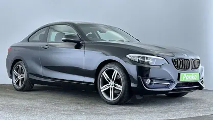Used BMW 218 Sport Line 150 HP (110 kW) 2016 Black Coupe