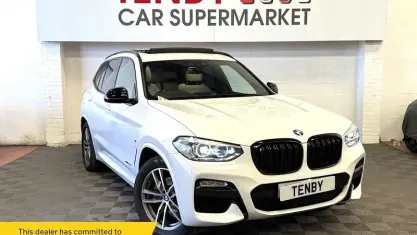 Used BMW X3 M Sport 190 HP (139 kW) 2018 White SUV