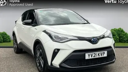 Used Toyota C-HR 184 HP (135 kW) 2021 White SUV