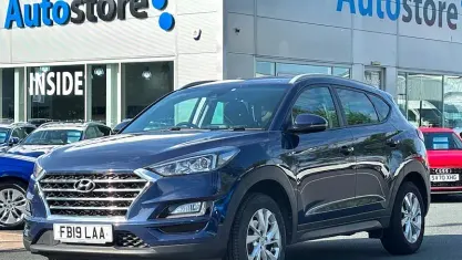 Used Hyundai Tucson SE 132 HP (97 kW) 2019 Blue SUV