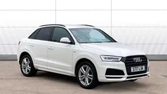 White Used 2017 Audi Q3 S-Line SUV | £14,141 (Fair price)