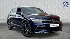 Blue Used 2021 VW Tiguan Allspace R-line SUV | £25,600 (Fair price)