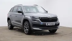 Graphite grey metallic Used 2022 Skoda Kodiaq SportLine SUV | £29,500 (Fair price)