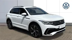 White Used 2022 VW Tiguan R-line SUV | £26,998 (Fair price)