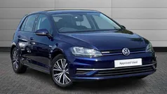 Blue Used 2018 VW Golf VII SE Hatchback | £11,491 (Fair price)