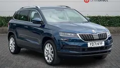 Blue Used 2021 Skoda Karoq SE L SUV | £19,000 (Fair price)