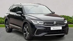 Black Used 2025 VW Tiguan Allspace R-line SUV | £33,881 (Fair price)