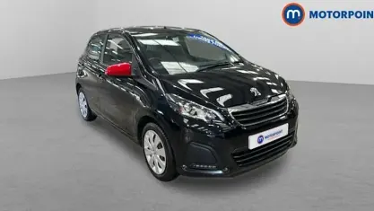 Used Peugeot 108 Active 68 HP (50 kW) 2017 Black Hatchback