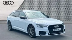 White Used 2020 Audi A6 Black Edition Estate | £24,793 (Fair price)