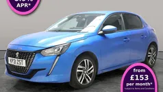 Blue Used 2021 Peugeot 208 Allure Hatchback | £11,504 (Fair price)