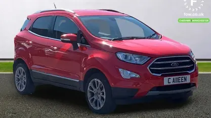 Usado Ford Ecosport Titanium 101 HP (74 kW) 2018 Vermelho SUV